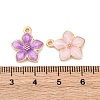 Zinc Alloy Enamel Pendants PALLOY-I124-10G-2