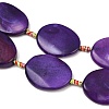 Natural Fire Crackle Agate Beads Strands G-P605-L03-01E-4