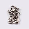 Tibetan Style Alloy Pendants PALLOY-ZN47975-AS-RS-1