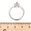 Rhodium Plated 925 Sterling Silver Adjustable Ring Components STER-NH0016-01B-P-3