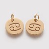 Ion Plating(IP) 304 Stainless Steel Pendants A-STAS-Q201-T445-4G-2