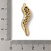 Rack Plating Brass Micro Pave Cubic Zirconia Pendant KK-A229-03G-G-3