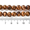 Dyed & Heated Tibetan Style dZi Beads Strands G-P564-A01-01A-5