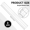 Acrylic Round Tube DIY-WH0899-672C-2