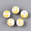 Handmade Porcelain Beads PORC-N012-12-2