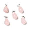 Natural Rose Quartz Pendants G-I332-05P-13-1