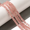 Natural Strawberry Quartz Beads Strands G-N342-81-2