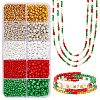 3500Pcs 10 Style Glass Round Seed Beads SEED-PH0002-15-1