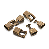 Alloy Snap Lock Clasps PALLOY-TAC0009-24AB-6