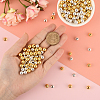 600Pcs 2 Colors CCB Plastic Beads CCB-PA0001-04D-3