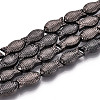 Electroplate Glass Beads Strands EGLA-T025-03A-1