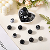 20Pcs 10 Styles Acrylic & Resin Beads Sets DIY-PA0001-02A-3