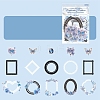 15Pcs PET Waterproof Stickers PW-WGD351B-03-1