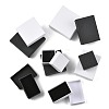 10Pcs 5 Styles Texture Paper Jewelry Gift Boxes OBOX-FS0001-01A-2