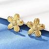304 Stainless Steel Stud Earrings EJEW-D319-06G-1