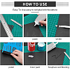PVC Plastic Foamed Boards LS-AJEW-WH0528-23-5