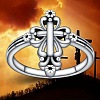 Cross Alloy Finger Rings FS-WGD13AF-01-2