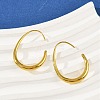 304 Stainless Steel Teardrop Dangle Earrings EJEW-S272-05G-2