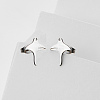 304 Stainless Steel Stud Earrings for Women WG73B2A-02-1
