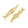 Brass Micro Pave Cubic Zirconia Pendants CU-CBAB3AD-10G-3
