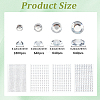 16 Sheets 4 Styles ABS Imitation Pearl Stickers Paper Sheets for Craft DIY-CP0013-56-2