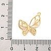 Brass Micro Pave Cubic Zirconia Pandents KK-U042-11G-04-3