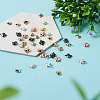 100Pcs 5 Color Stainless Steel Pendants STAS-BT0001-14-6
