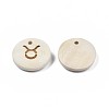 Laser Out Wood Pendants WOOD-S053-51F-3