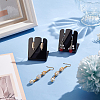 Acrylic Slant Bacl Earring Display Stands EDIS-WH0031-28C-01-5