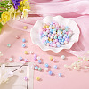 135Pcs 9 Colors Anti-Tarnish Electroplate Glass Beads Strands GLAA-TA0003-61-5