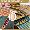 1Set Wood Knitting Looms Shuttles Set WOOD-BC0001-38C-5