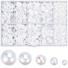 70G  5 Styles ABS Plastic Imitation Pearl Cabochons OACR-SC0001-45D-1