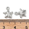 Brass Micro Pave Cubic Zirconia Pendants KK-U045-09P-3