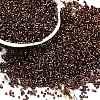 Baking Paint Silver Lined Glass Seed Beads SEED-H003-09I-1