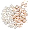  40Pcs 2 Colors Natural Cultured Freshwater Pearl Beads PEAR-NB0001-92A-1