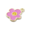 Alloy Enamel Pendants ENAM-F152-03G-06-2