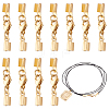 20Pcs 304 Stainless Steel Lobster Claw Clasps STAS-PH0006-15-1