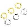 20Pcs 2 Colors Rack Plating Alloy Spring Ring Clasps PALLOY-CJ0002-40-1