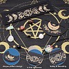 CREATCABIN Wiccan Altar Supplies Decorative AJEW-CN0001-57-3