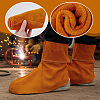 1 Pair Cowhide Welding Boot Sleeve AJEW-PH0007-22-4