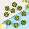 Grade A Rhinestone Pave Disco Ball Beads RB-Q105-3-4