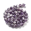 Natural Amethyst Beads Strands X-G-M445-8MM-01E-5