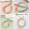 240Pcs 8 Styles Transparent Plastic Beads KY-BM0001-05-6