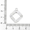 Alloy Rhinestone Pendants RB-CBA332B-07D-P-3