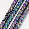 Electroplate Non-magnetic Synthetic Hematite Beads Strands G-J164A-2mm-03-1