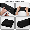 Polyester Ribbed Elastic Fabric for Collar DIY-WH0698-094B-3