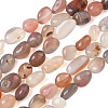 Natural Agate Beads Strands G-C286-A18-2