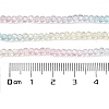 Transparent Painted Glass Beads Strands DGLA-A034-T2mm-A21-3