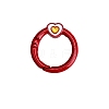 Alloy Enamel Spring Gate Rings PW-WG74BFF-01-2