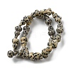Natural Dalmatian Jasper Beads Strands G-C039-A05-3